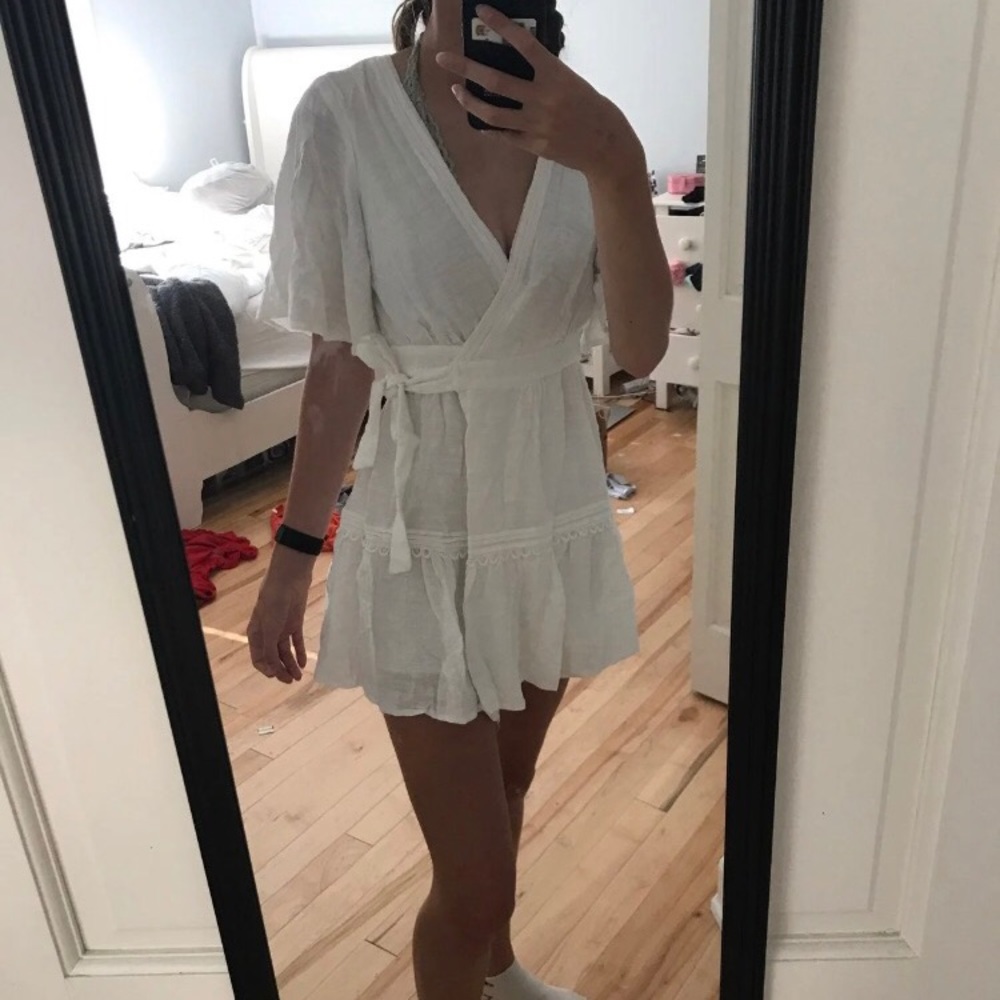 Princess Polly White Delmara Dress